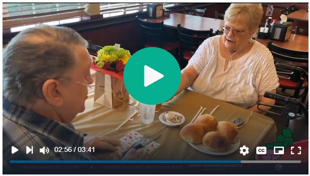 Couple go on a last date to Golden Corral