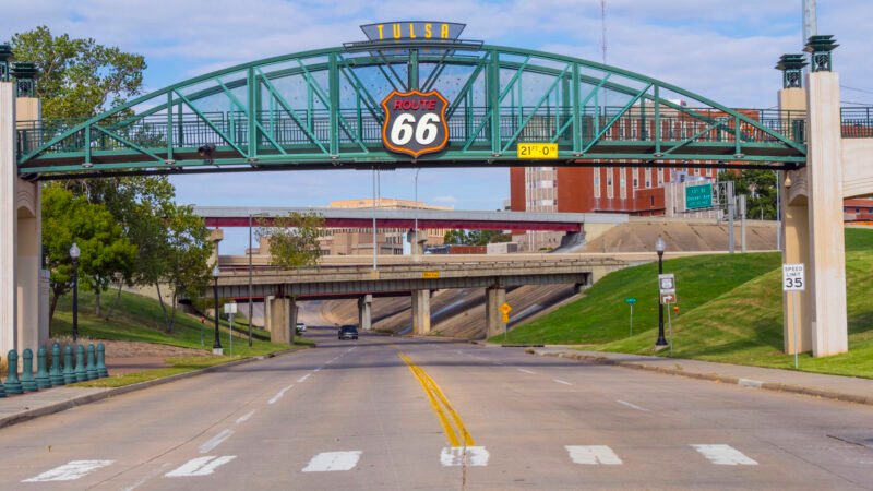 11 th street Bridge over Route 66 in Tulsa Oklahoma - Depositphotos